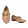 Bailarinas mujer 1319 charol beige