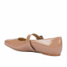 Bailarinas mujer 1319 charol beige