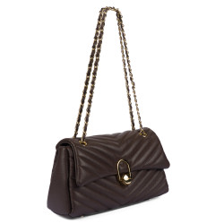 Bolso para dama de hombro 052g testa di moro