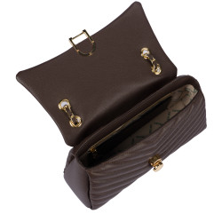 Bolso para dama de hombro 052g testa di moro