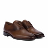 Zapatos elegantes para hombre 9007 a marrón