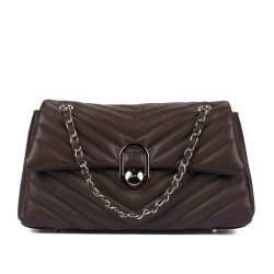 Bolso de mujer de hombro 052g 01 testa di moro