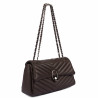 Bolso de mujer de hombro 052g 01 testa di moro