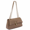 Bolso de mujer de hombro 052g capuchino