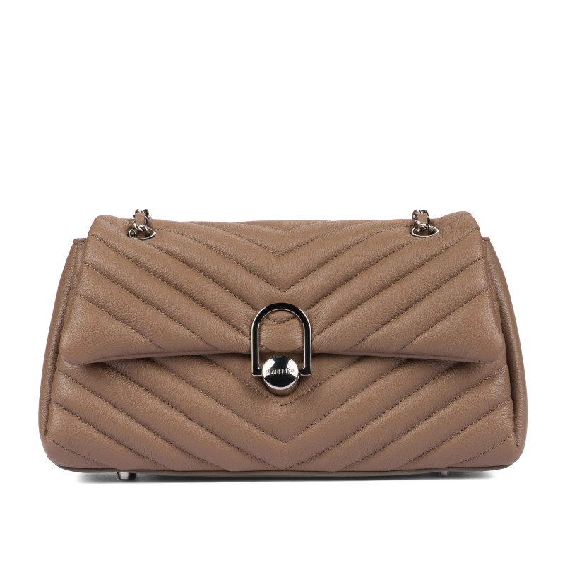 Bolso de mujer para el hombro 052g 01 capuchino