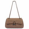 Bolso de mujer para el hombro 052g 01 capuchino