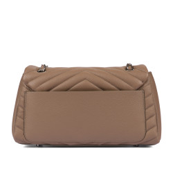 Bolso de mujer para el hombro 052g 01 capuchino