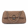 Bolso de mujer para el hombro 052g 01 capuchino