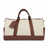 Bolso de viaje 305g beige+marrón