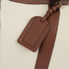 Bolso de viaje 305g beige+marrón