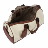 Bolso de viaje 305g 01 beige+marrón