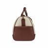 Bolso de viaje 305g 01 beige+marrón