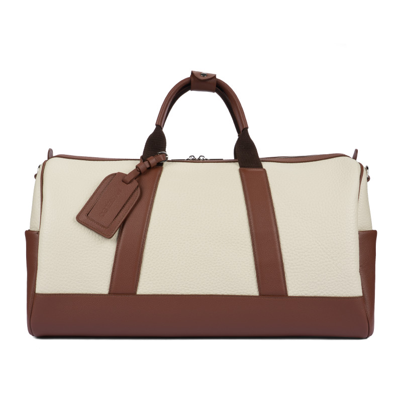 Bolso de viaje 305g 01 beige+marrón