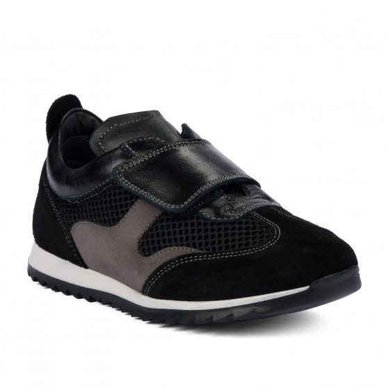 Zapatos para niños 2032 negro combinado