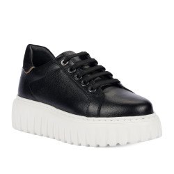 Zapatillas deportivas mujer 6105 negro combinado