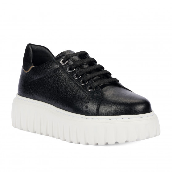 Zapatillas deportivas mujer 6105 negro combinado