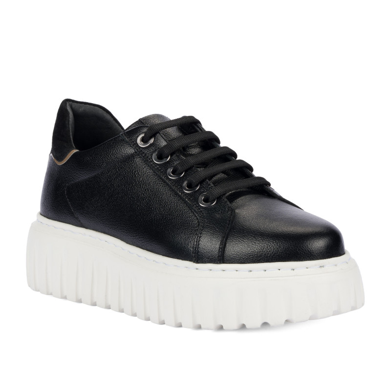 Zapatillas deportivas mujer 6105 negro combinado