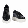 Zapatillas deportivas mujer 6105 negro combinado