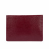 Funda para portátil 309g croco burdeos