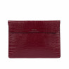 Funda para portátil 309g croco burdeos