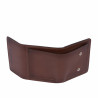 Cartera unisex 216g en marrón