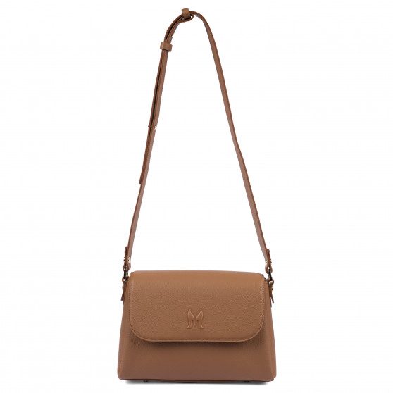 Bolso de mujer de hombro 040g biz camel