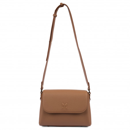 Bolso de mujer de hombro 040g biz camel
