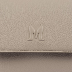 Bolso de mujer para hombro 040g gris claro
