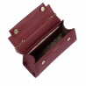 Bolso de hombro de mujer 041g burdeos