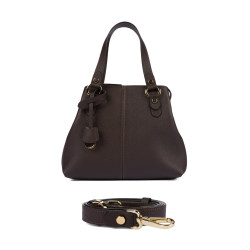 Bolso de hombro para mujer 004-1g testa di moro