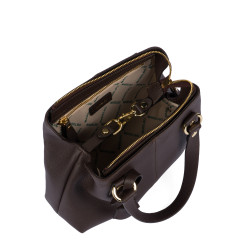 Bolso de hombro para mujer 004-1g testa di moro