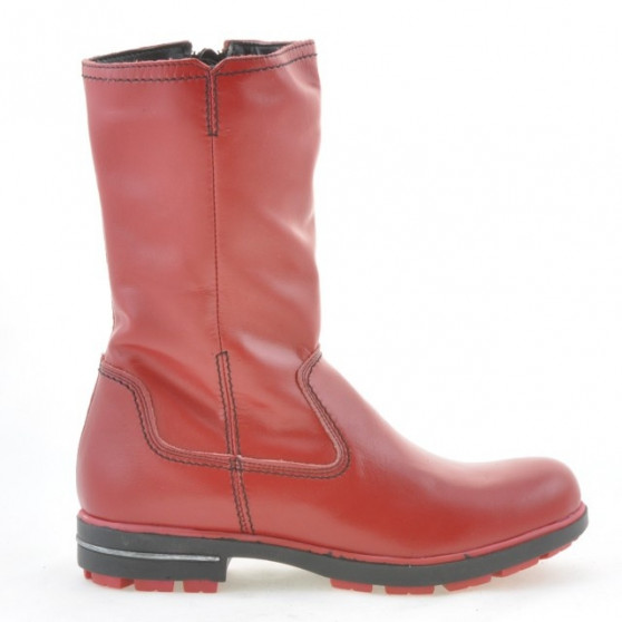 Botas infantiles 3210 rojo