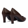 Zapatos elegantes de mujer 1374 marrón