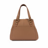 Bolso de mujer de hombro 004-1g marrón dorado