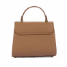 Bolso de mujer de hombro 033g marrón dorado
