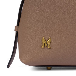 Bolso de mano de mujer 037-1g capuchino