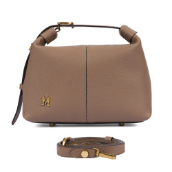 Bolso de mano de mujer 037-1g capuchino