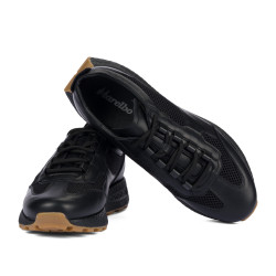 Zapatillas deportivas hombre 9005 negro combinado