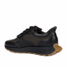 Zapatillas deportivas hombre 9005 café combinado