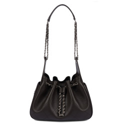Bolso de hombro para mujer 062g 01 testa di moro