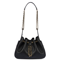 Bolso de mujer de hombro 062g biz negro