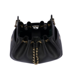 Bolso de mujer de hombro 062g biz negro