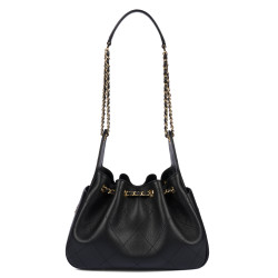 Bolso de mujer de hombro 062g biz negro
