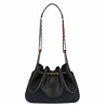 Bolso de mujer de hombro 062g biz negro