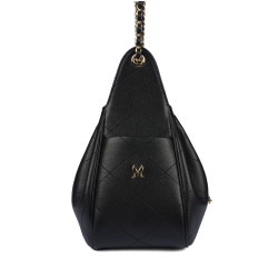 Bolso de mujer de hombro 062g biz negro