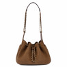 Bolso de mujer de hombro 062g ante camel