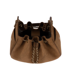 Bolso de mujer de hombro 062g ante camel