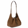 Bolso de mujer de hombro 062g ante camel