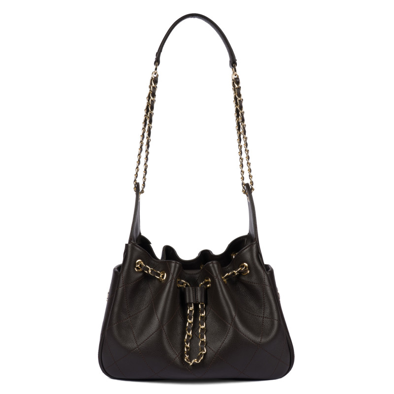 Bolso de mujer de hombro 062g testa di moro