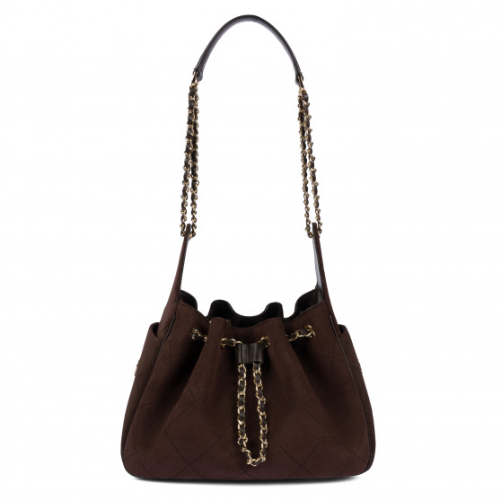Bolso de mujer de hombro 062g ante chocolate